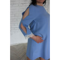 NEW! NEW! Платье м.457 голубое