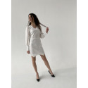 Платье м. 376 цвет белый 